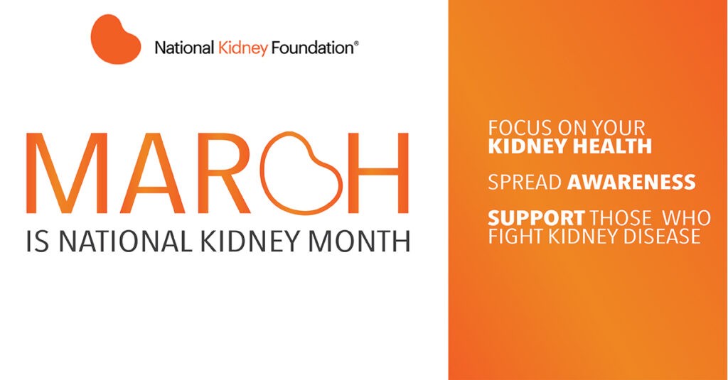 national kidney month